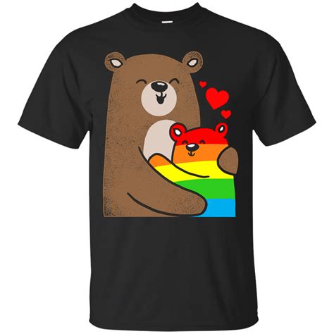 Gay Bear Lgbt Pride T Shirt Minaze