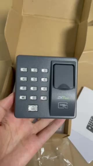 Zk X Standalone Fingerprint Access Control System With Keypad Dust