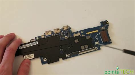 How To Fix Laptop Computer Motherboard Ribbon Cable Clip Fastener