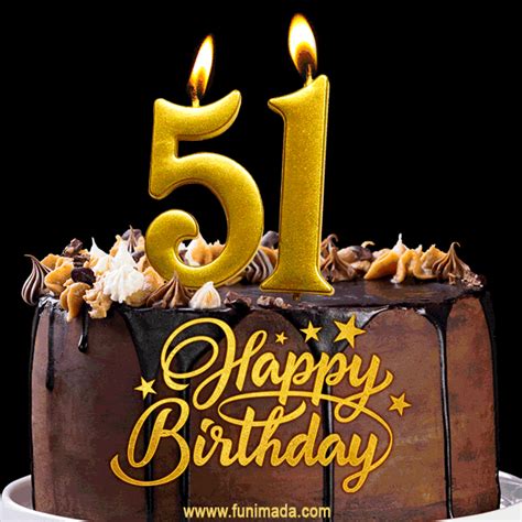 Happy 51th Birthday Animated GIFs, page 2 | Funimada.com