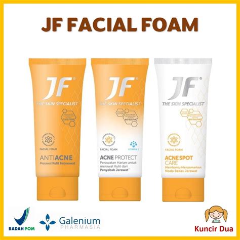 Jual Jf Sulfur Anti Acne Facial Foam Acne Protect Facial Foam Acne