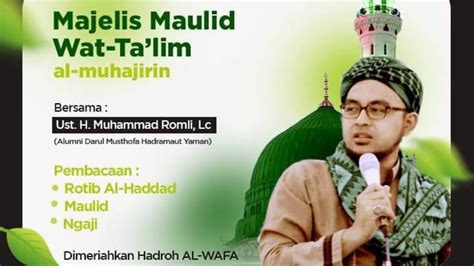 Majelis Maulid Wat Ta Lim Al Muhajirin YouTube