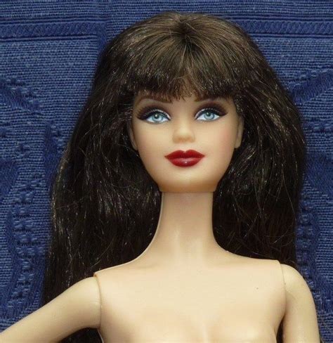Nude Barbie Basics Model No Collection Brunette Blue Gray Eye Model Muse