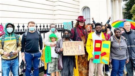 Ghana Killthebillprotest Lgbt Move Protest To Ghana High Commission For Uk Bbc News Pidgin