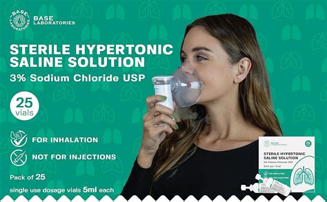 Mua Base Laboratories Hypertonic Saline Solution For Nebulizer