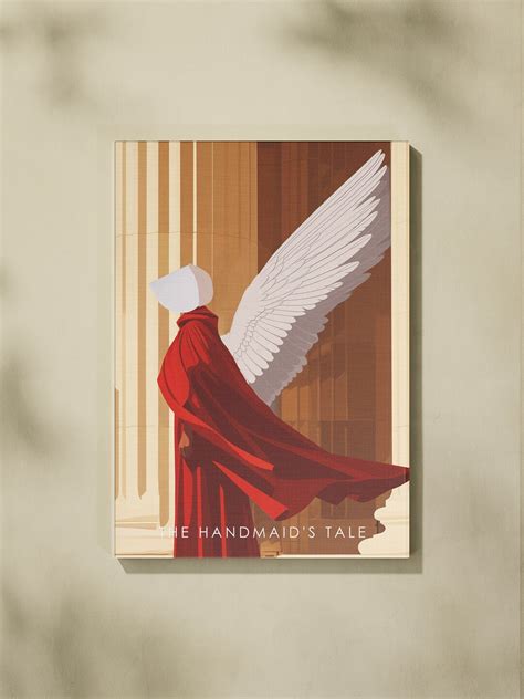 The Handmaids Tale Minimal Illustration Canvas Print Wall Decor