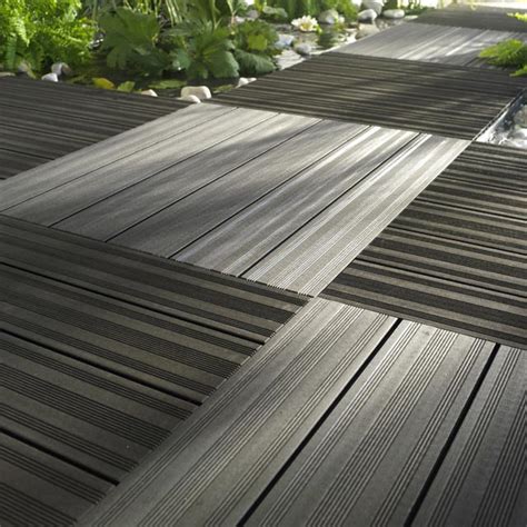 Terrasse bois composite dalle - Mailleraye.fr jardin