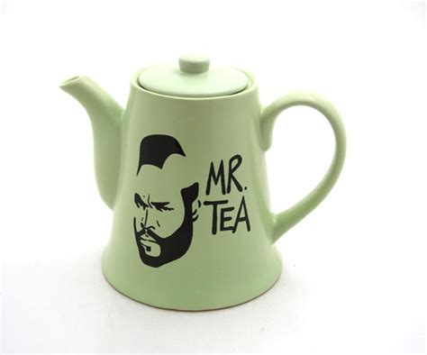 Mr T Tea Teapot In Mint Green