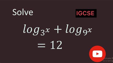 How To Solve Logarithmic Equations Using Different Easy Methods Youtube