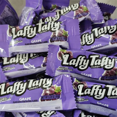 Grape Laffy Taffy Minis Chewy Candy Miniatures Mini Chew Bars