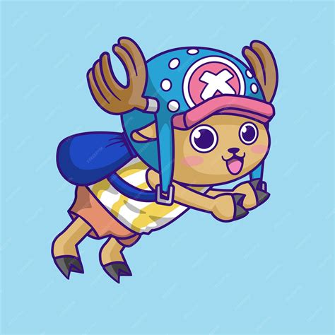 Premium Vector Tony Tony Chopper Adorable One Piece Character