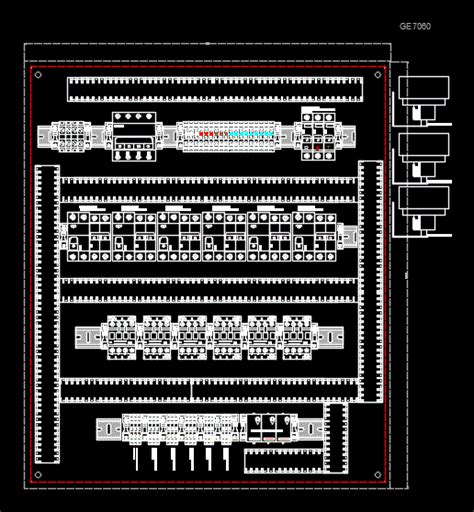 Square Board 2 In AutoCAD CAD Library