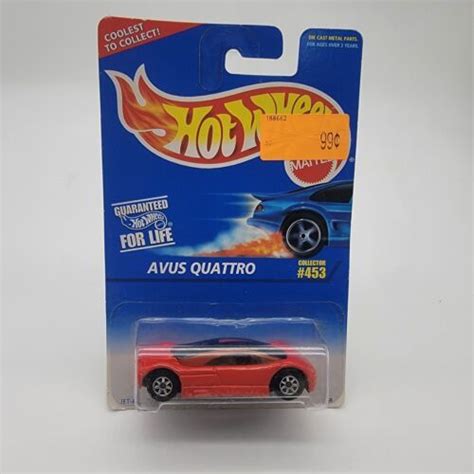 Hot Wheels Audi Avus Quattro Collector S No And Similar Items