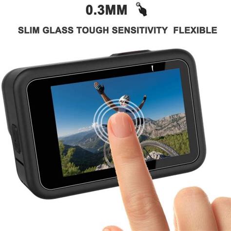 H Hardness Gopro Hero Black Ultra Clear Tempered Glass Screen