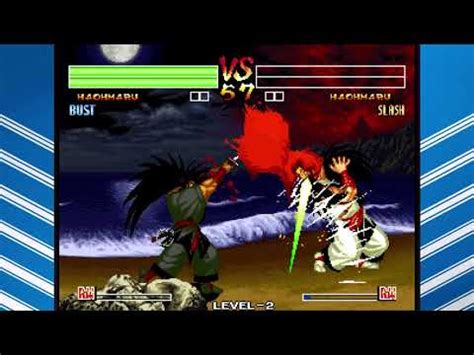 Love Of The Fight Moves Samurai Shodown Iv Haohmaru Bust Youtube