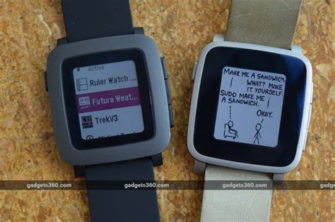 Pebble Time and Pebble Time Steel Review | Gadgets 360