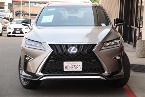 L Certified 2018 Lexus RX RX 450h F Sport AWD