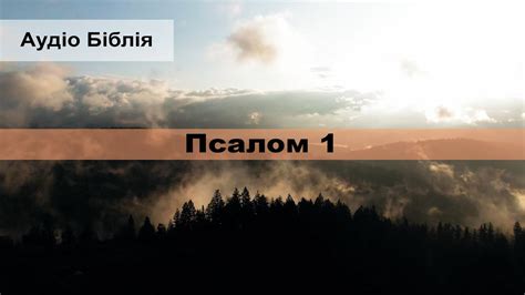 Псалом 1. Книга Псалмів. Біблія Аудіо (українською) — Різниця між ...