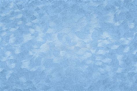 Fondo De Papel Texturizado Con Efectos Superficiales Azules Imagen De