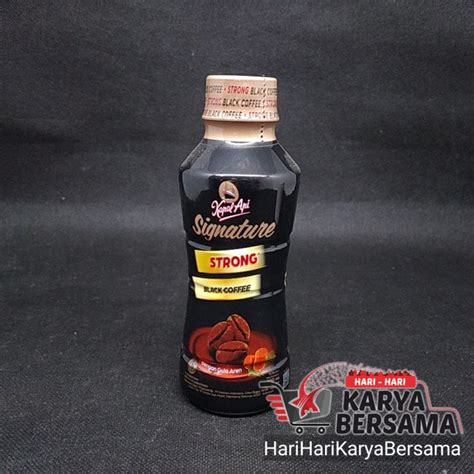 Jual Minuman Kapal Api Signature Strong Black Coffee Gula Aren Ml