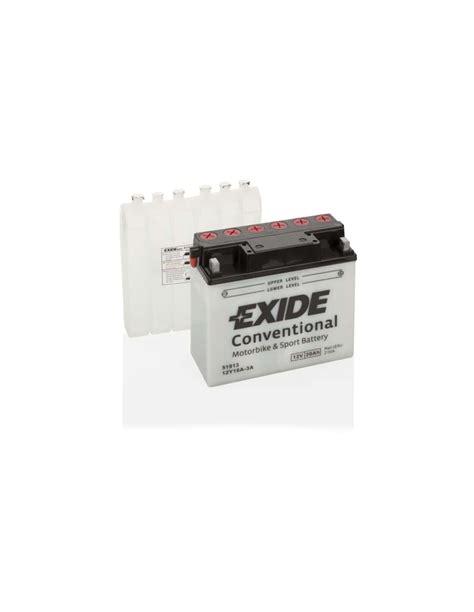 Batería de Moto Exide 12Y16A 3A 12V 19Ah 210A