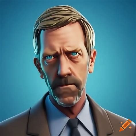 Hugh Laurie As Dr House Character In Fortnite On Craiyon