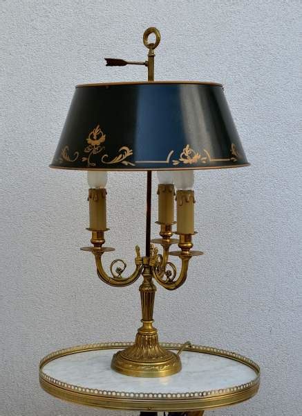 Lampe Bouillotte Style Empire En Bronze Dor Mes Occasions