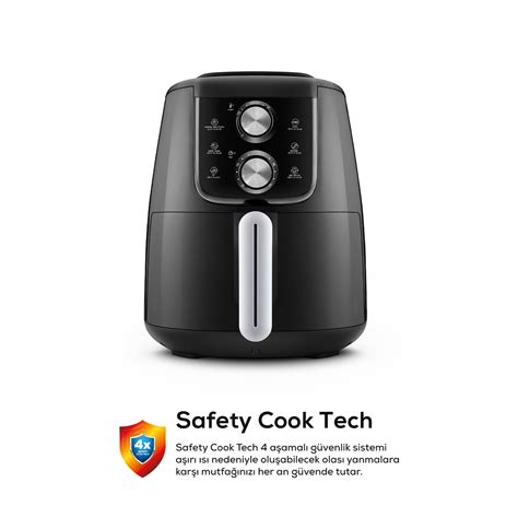 Karaca Air Pro Cook Manuel Xl Airfryer Black Ki Ilik Karaca