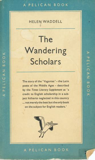 Helen Waddell The Wandering Scholars Bookstalling