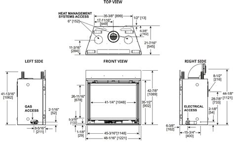 Majestic Inch Meridian Platinum Gas Direct Vent Fireplace