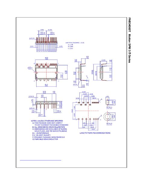 FNB34060T Datasheet 15 17 Pages ONSEMI Motion SPM