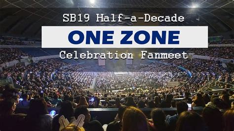 Sb One Zone Half A Decade Anniversary Fanmeet Pov Of A Newly