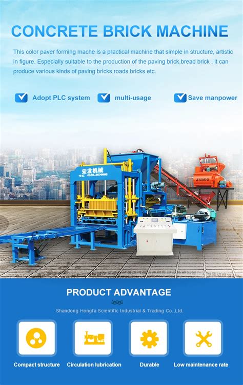 Qt4 15 Full Automatic Hydraulic Hollow Brick Making Machine Chb Block