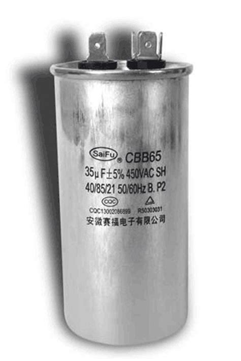 Good Quality AC Motor Run Capacitor Aluminum Cbb65 Series Electrolytic