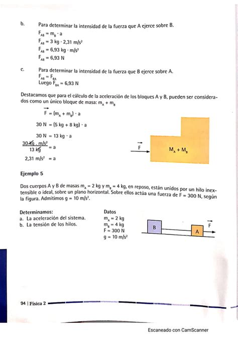 Resolución de algunos ejercicios de Física pdf