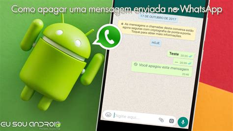 Como Apagar Mensagens Enviadas No Whatsapp Eu Sou Android