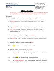 Exam 3 SI Review Answers Docx SI Leader Ahjanae Jones