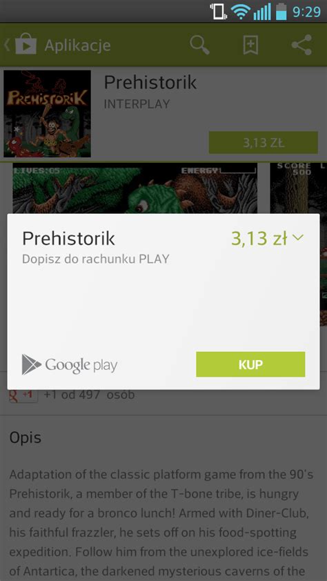 Jak kupować gry i aplikacje w Google Play