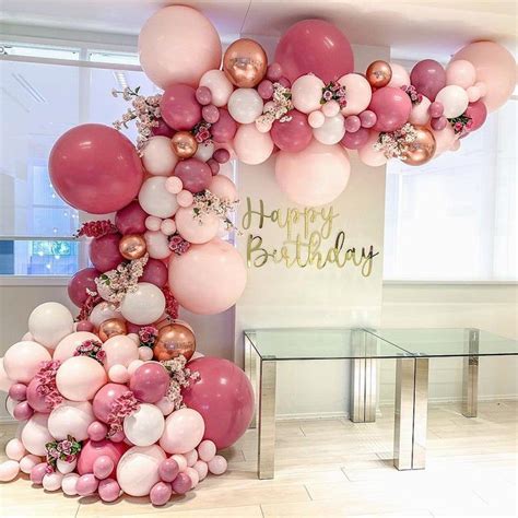 350pcs 5 10 12 18inch Macaron Pastel Balloon Arch Retro Pink Etsy