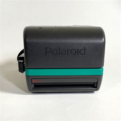 Emerald Green And Brushed Gold Polaroid 600 Onestep Refreshed