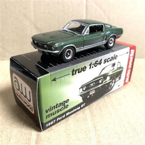 AW 1 64 オートワールド 1967 フォード マスタング GT Auto World 1967 Ford Mustang GT