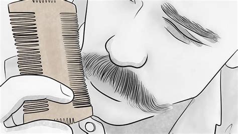 How To Trim Your Mustache Like A Pro In 7 Easy Illustrated Steps