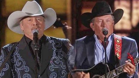 Alan Jackson and George Strait Perform "Remember When" & "Troubadour ...