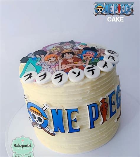 Torta One Piece Medell N Por Dulcepastel One Piece Cake