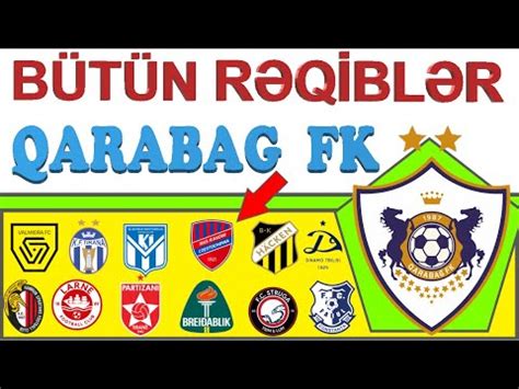 QARABAĞ FK nın ÇL da BÜTÜN MÜMKÜN RƏQİBLƏRİ YouTube