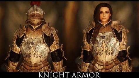 Tes V Skyrim Mods Knight Armor For Skyrim Youtube