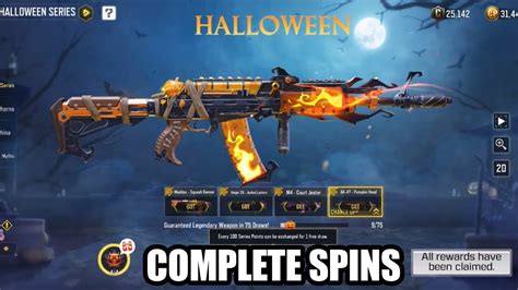 NEW Codm Halloween Series Armory Complete Spins Draw 4 Legendary