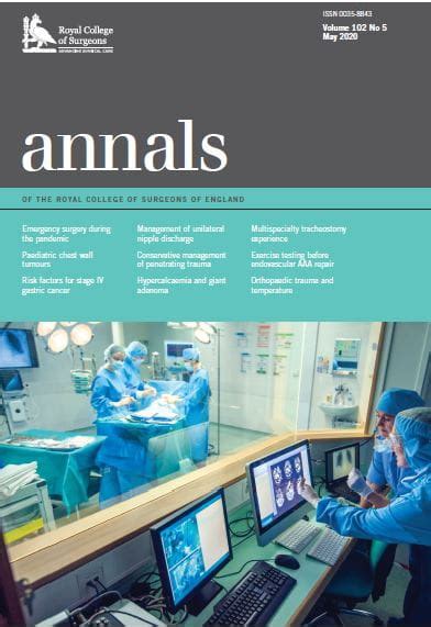 Annals — Royal College Of Surgeons