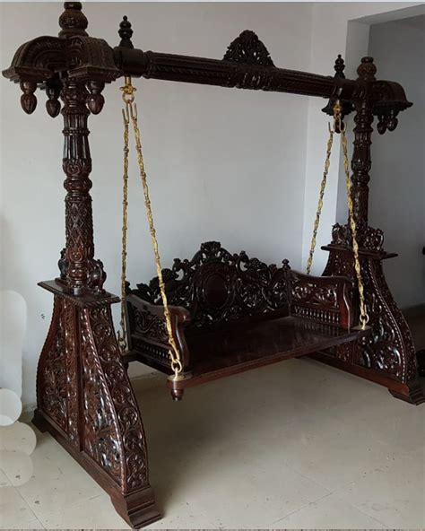 Antique Brown Rosewood Swing Hand Carving At Rs Piece In Mysore