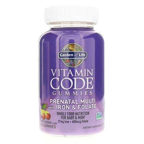 Vitamin Code Gummies Prenatal Multi Garden Of Life